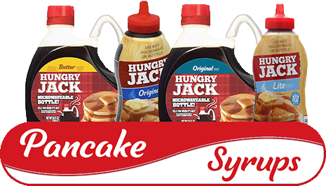 Pancake Syrups Button